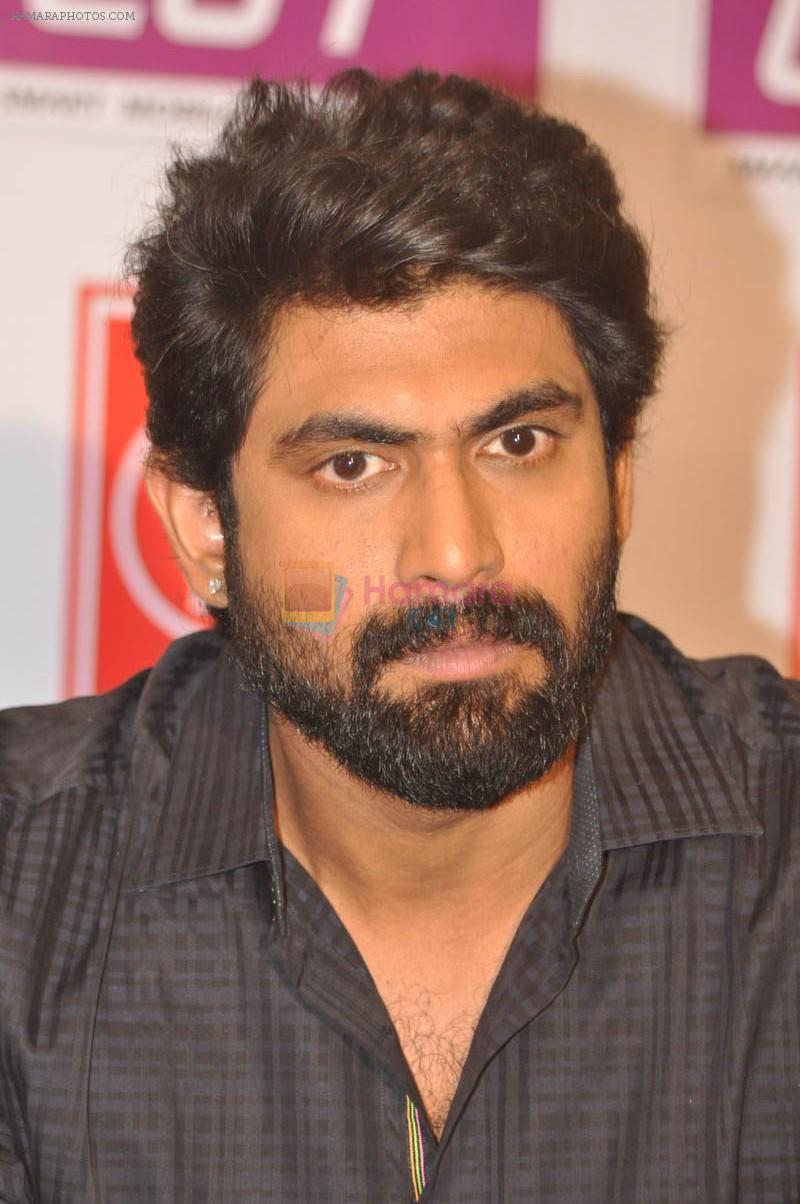 Rana Daggubati at Baby Movie press meet in Hyderabad on 13th Jan 2015